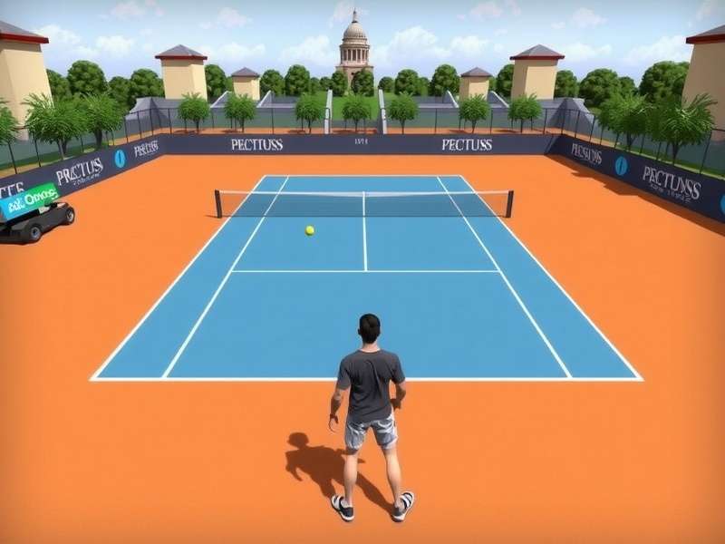 Virtual RK Khanna Tennis Complex in Precision Serve Virtuoso India